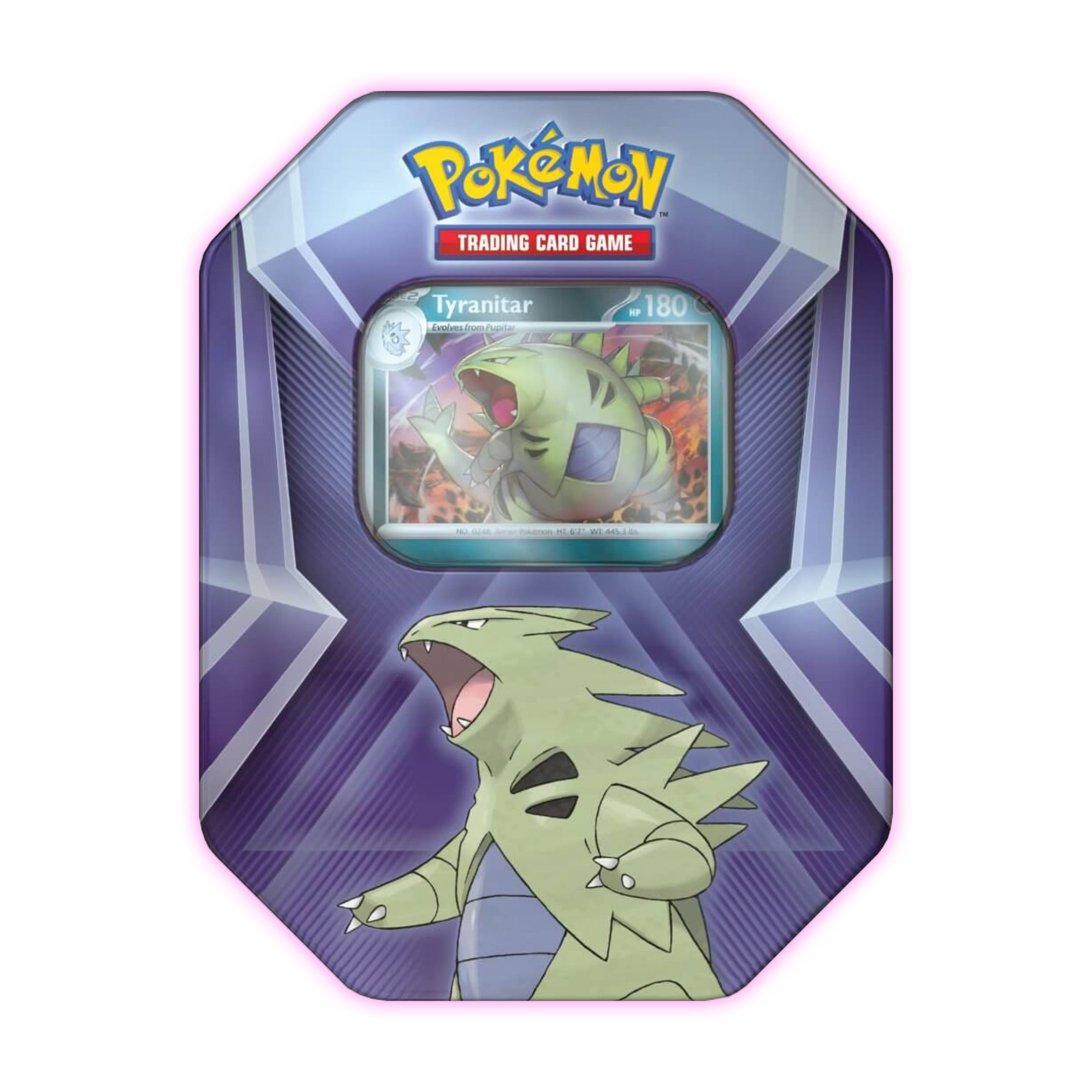 Tyranitar Triple Whammy Collector Tin - POKÉMON TCG - Triple 3 Collectibles