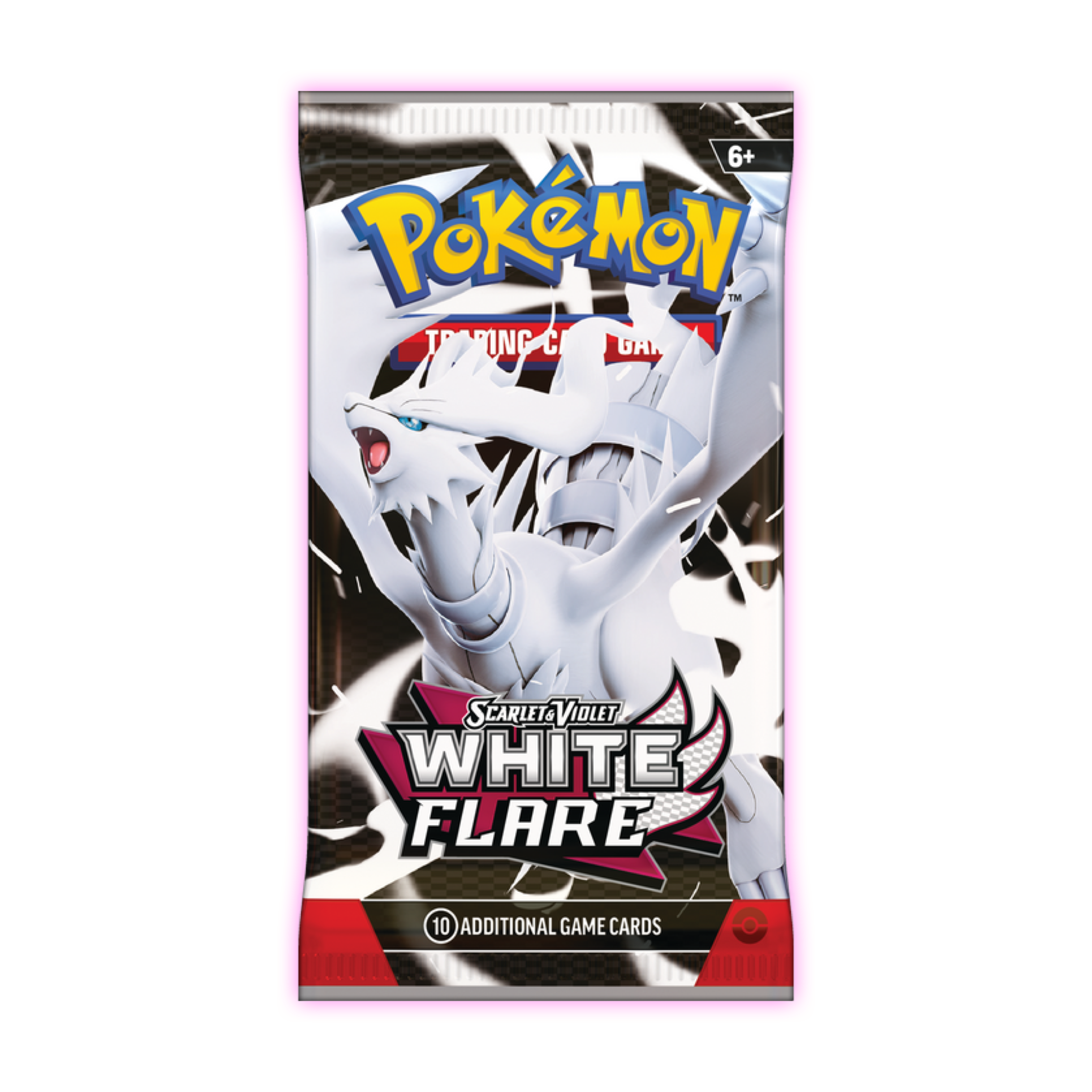 Single White Flare Booster Pack - POKÉMON TCG Scarlet & Violet 10.5 - Triple 3 Collectibles