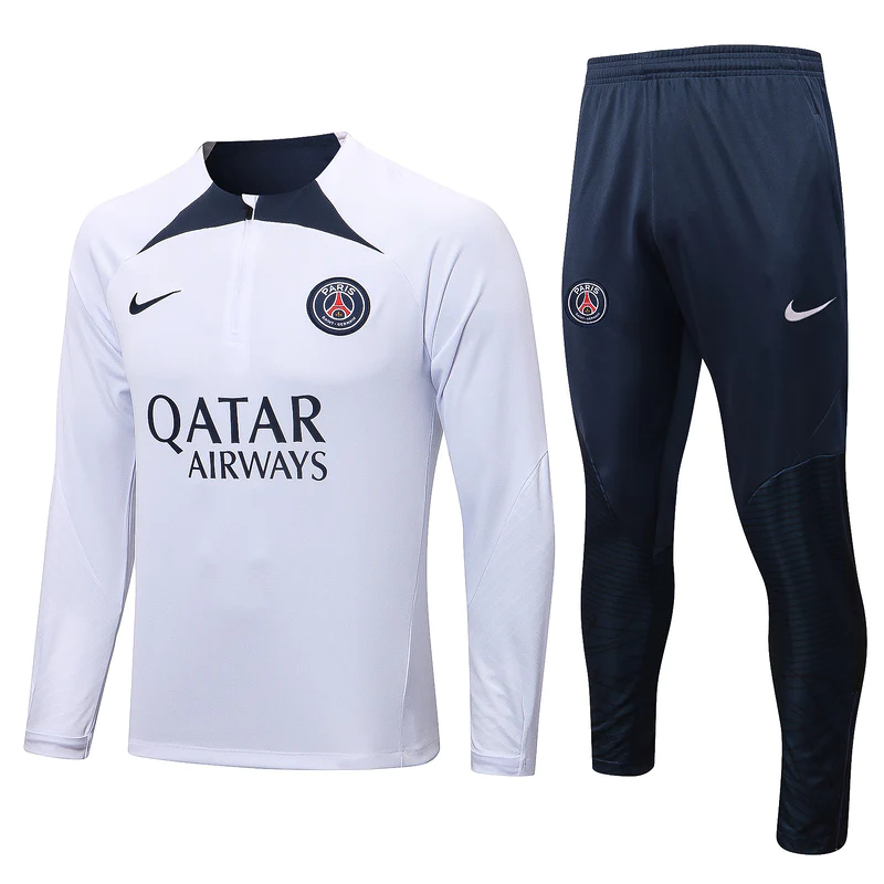 psg white tracksuit