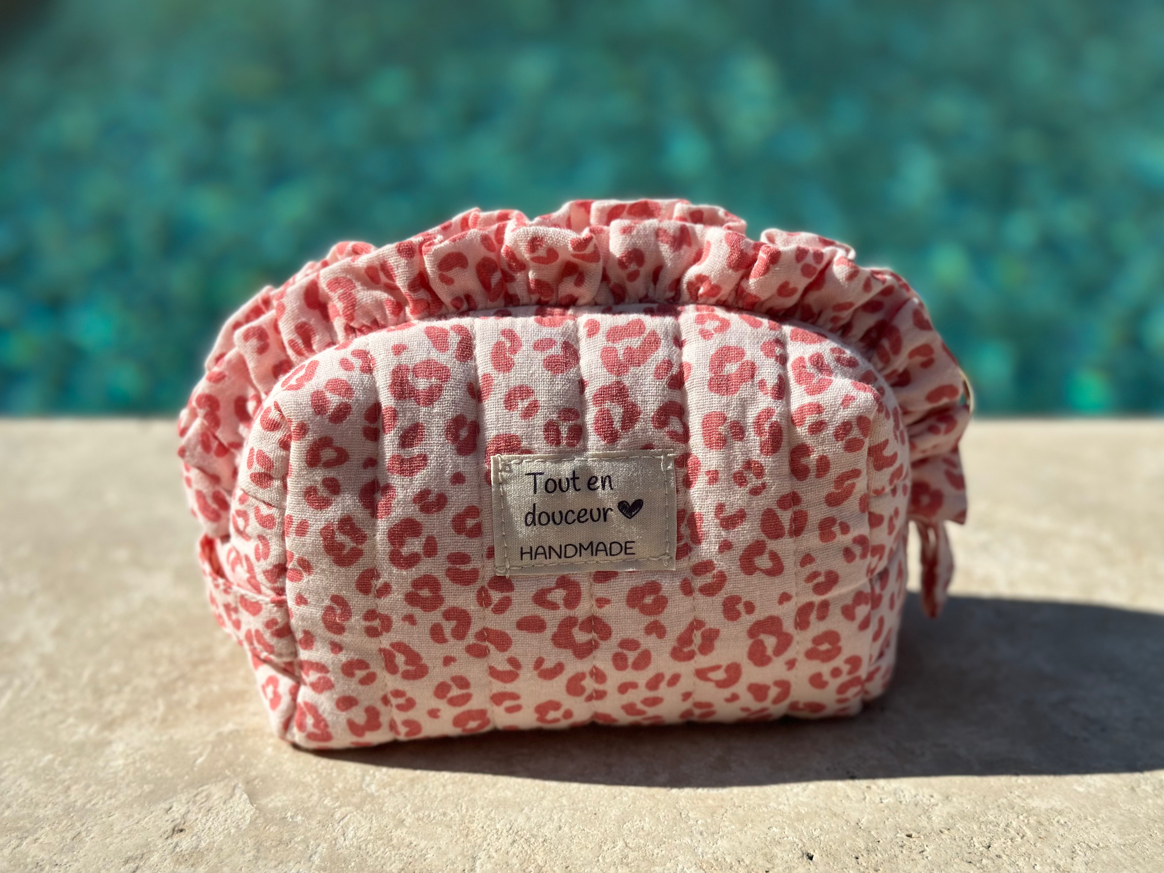 Baby trousse Graou léopard pink