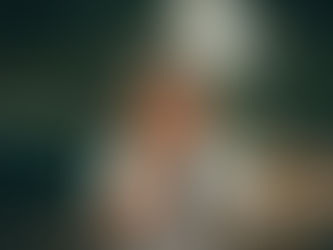 Young shy man hiding his face