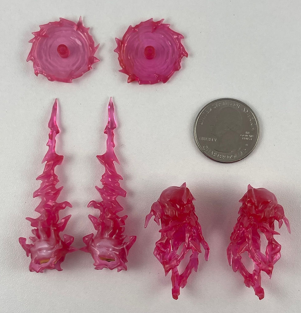 MAFEX Marvel X-Men Psylocke Energy Effects Set 1/12 Figure Custom Fodder