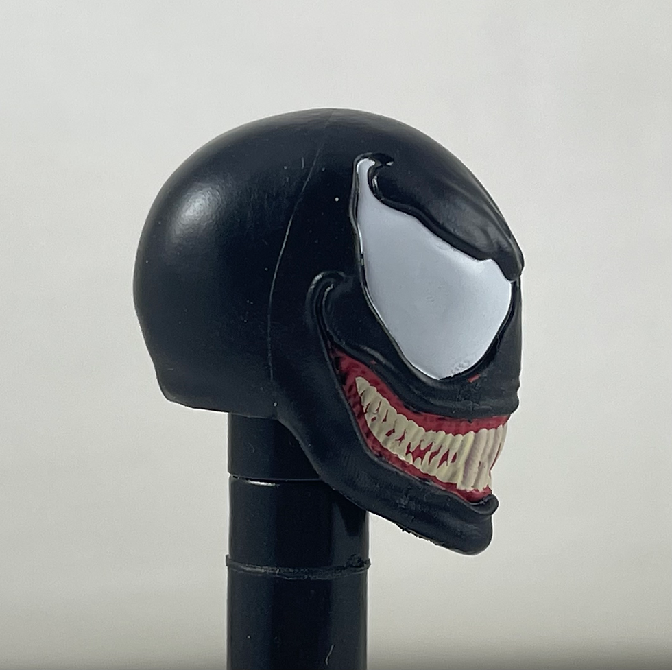 Thumbnail: Marvel Legends Spider-Man Venom  Walmart Smiling Head 1/12 Figure Custom Fodder