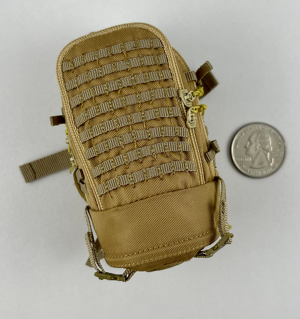 Flagset 73042 USMC Dog Trainer Dark Tan Backpack 1/6 Scale Figure Accessory