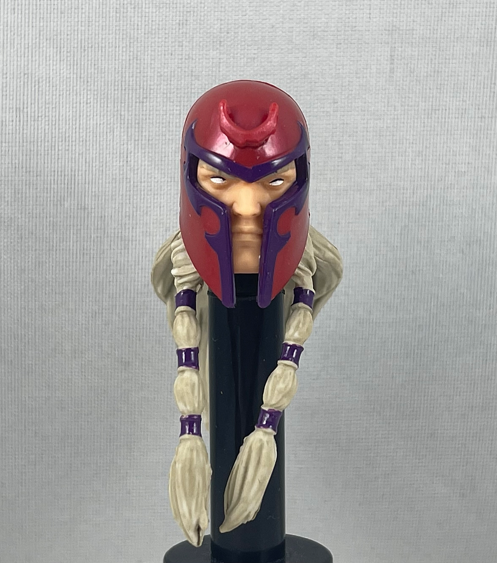 Marvel Legends X-Men AOA Magneto Helmet Head 1/12 Figure Custom Fodder Part