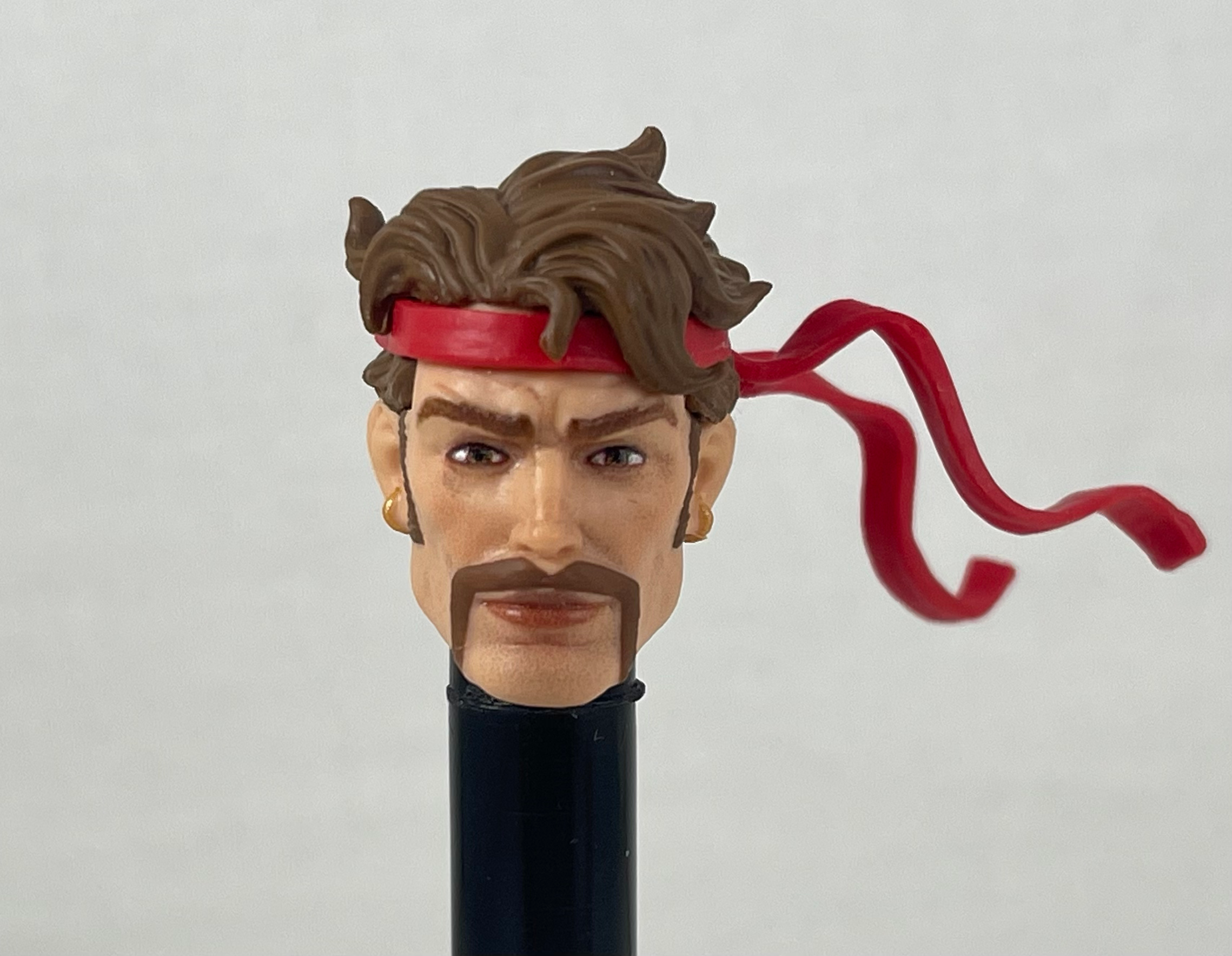 Marvel Legends Corsair Space Pirate Male Head 1/12 Scale Figure Custom Fodder