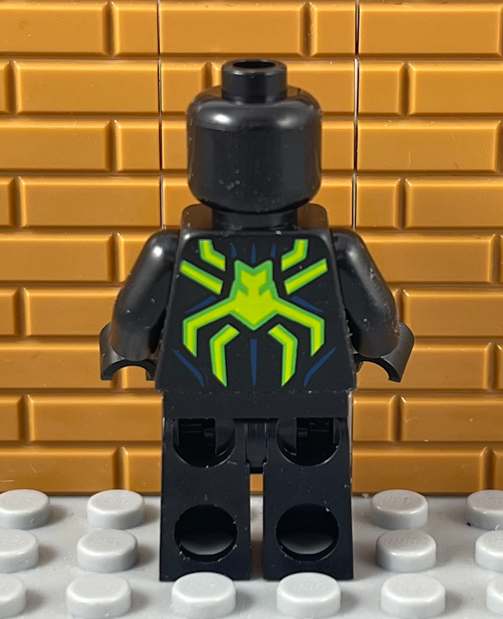 Thumbnail: LEGO Marvel Big Time Stealth Suit Spider-Man Minifigure, Assembled
