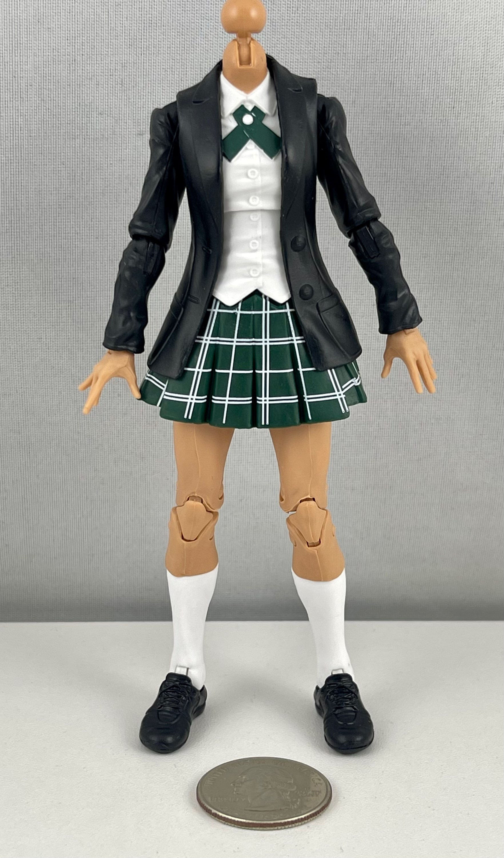 Marvel Legends Stepford Cuckoo School Uniform Body 1/12 Figure Custom Fodder