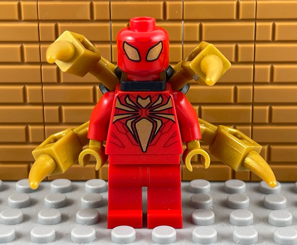 LEGO Marvel Spider-Man Iron Spider Armor Minifigure, Assembled