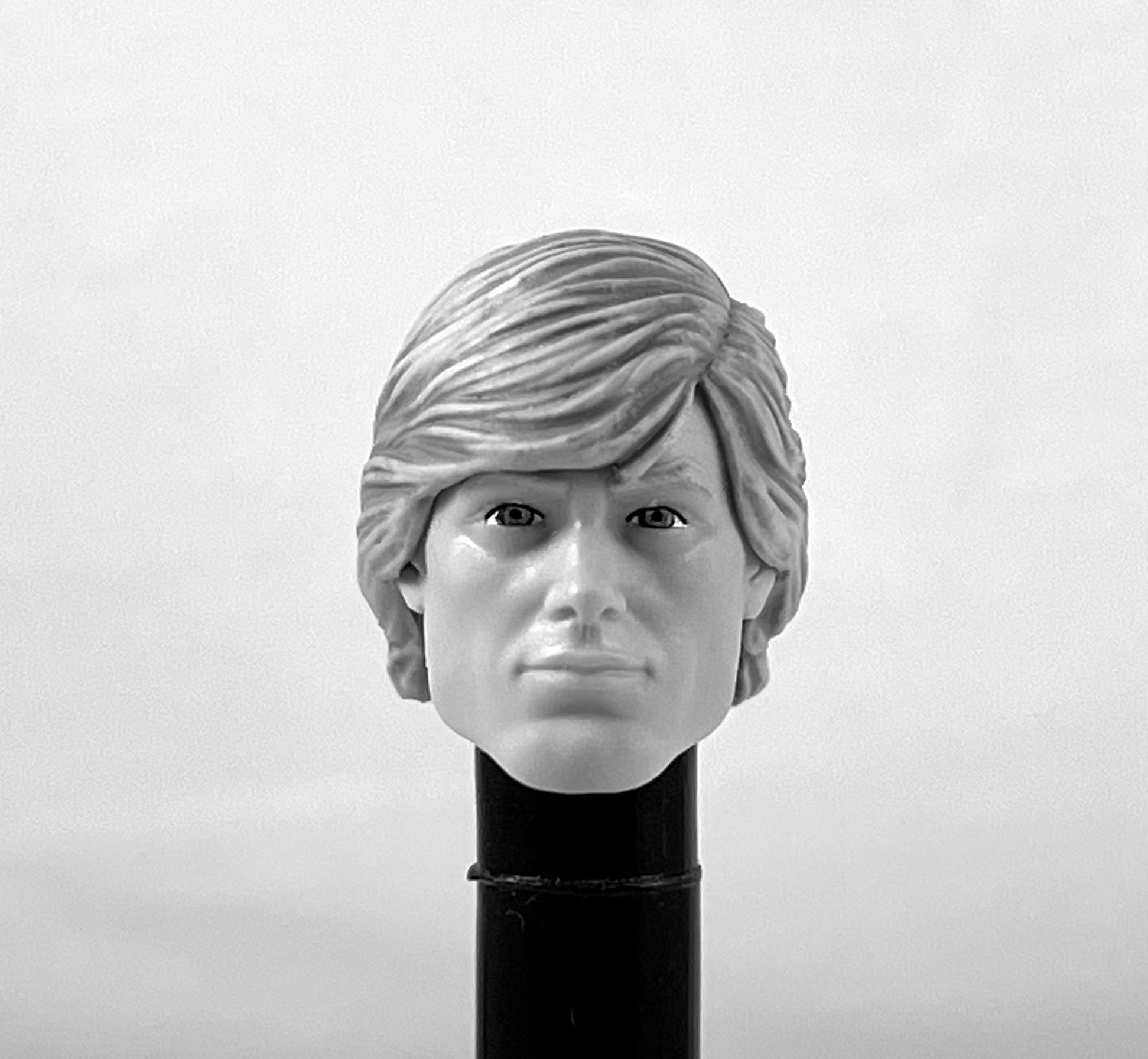 Marvel Legends Quasar Male Head 1/12 Scale Figure Custom Fodder Part