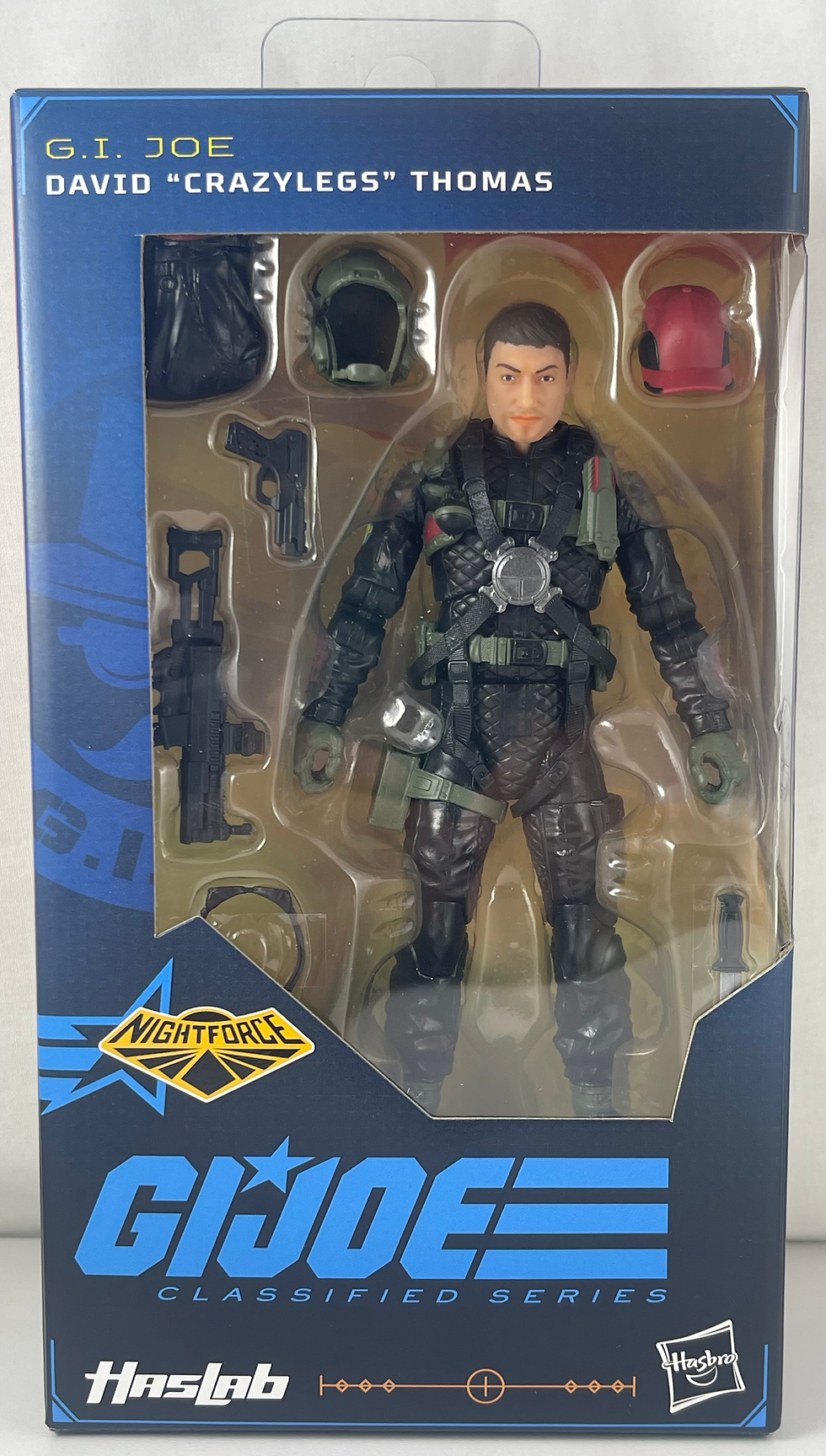GI Joe Classified Haslab Exclusive David "Crazylegs" Thomas 1/12 Action Figure