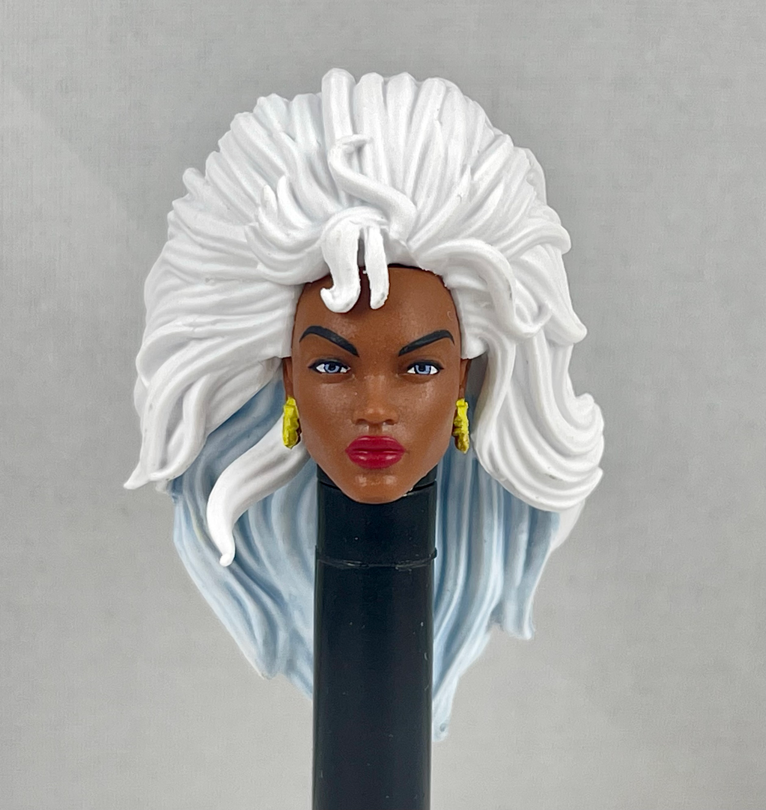 Marvel Legends X-Men Storm Female Head 1/12 Custom Fodder Part