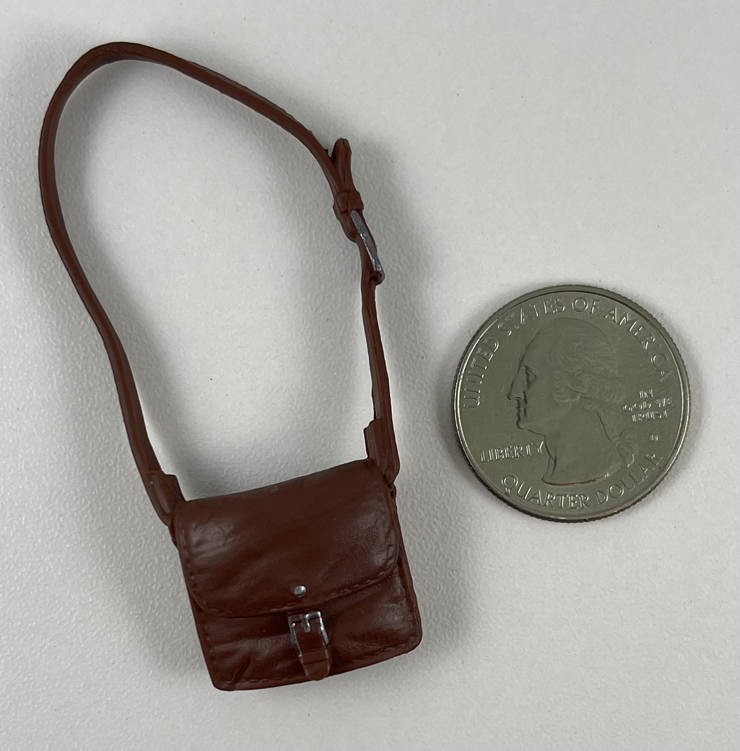 Marvel Legends X-Men Gambit Brown Satchel Handbag 1/12 Custom Fodder Part