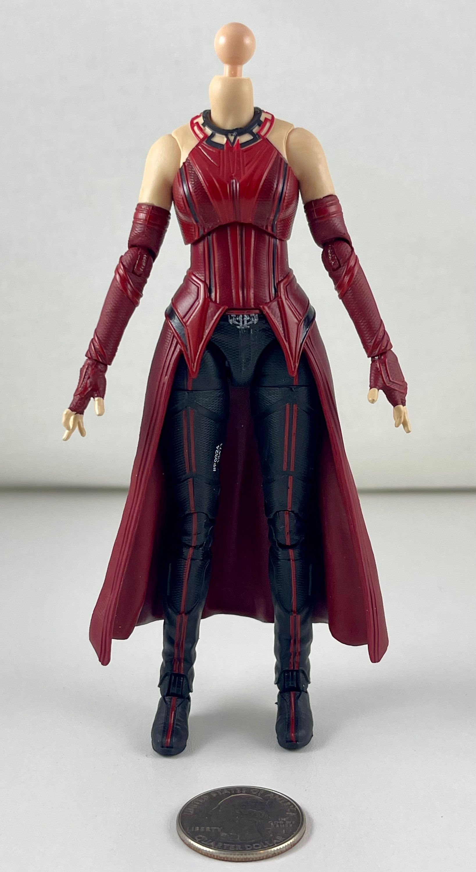 Marvel Legends MCU Scarlet Witch Female Body 1/12 Figure Custom Fodder Part
