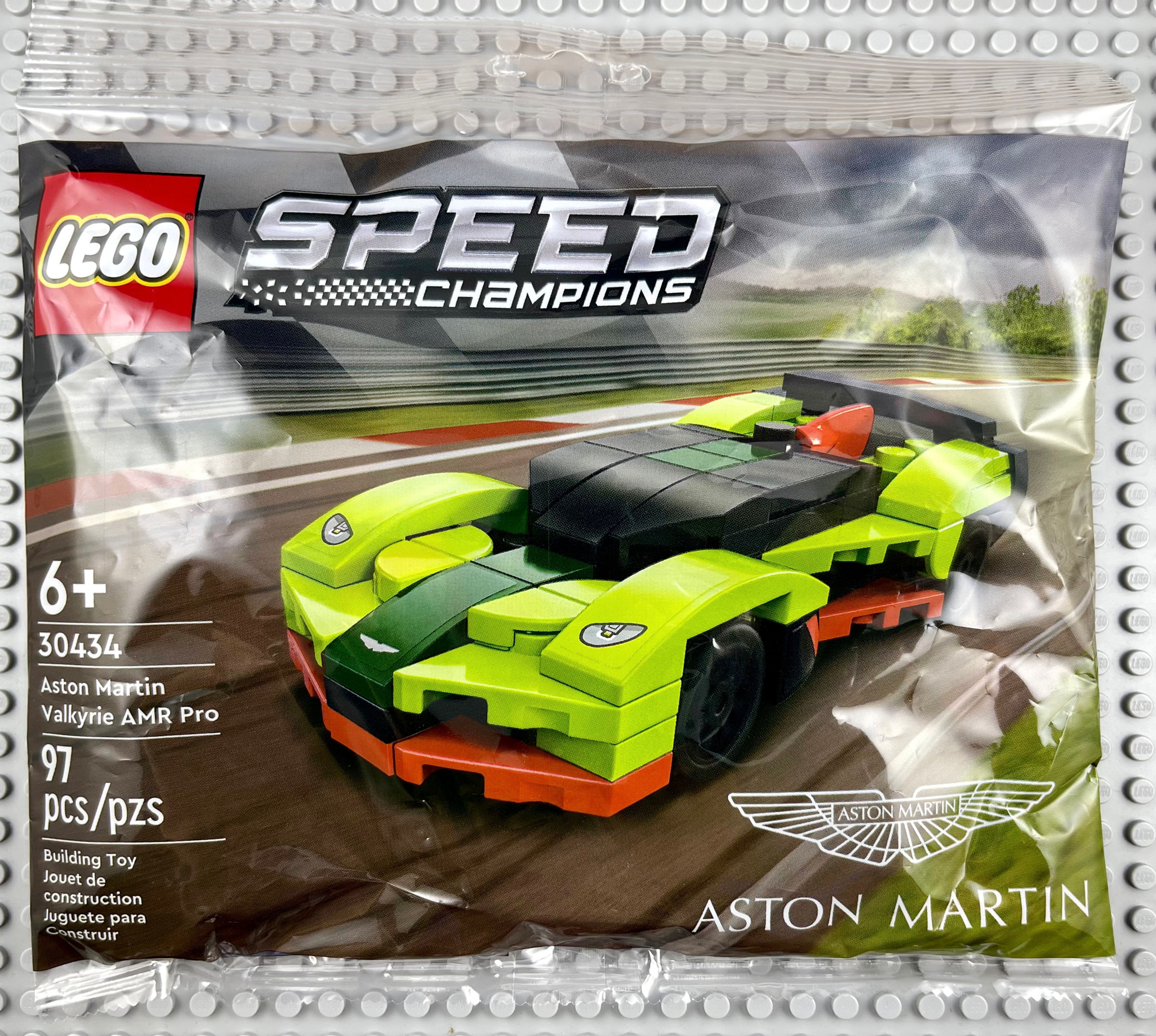 LEGO Speed Champions 30434 Aston Martin Valkyrie AMR Pro Micro Car Polybag Set