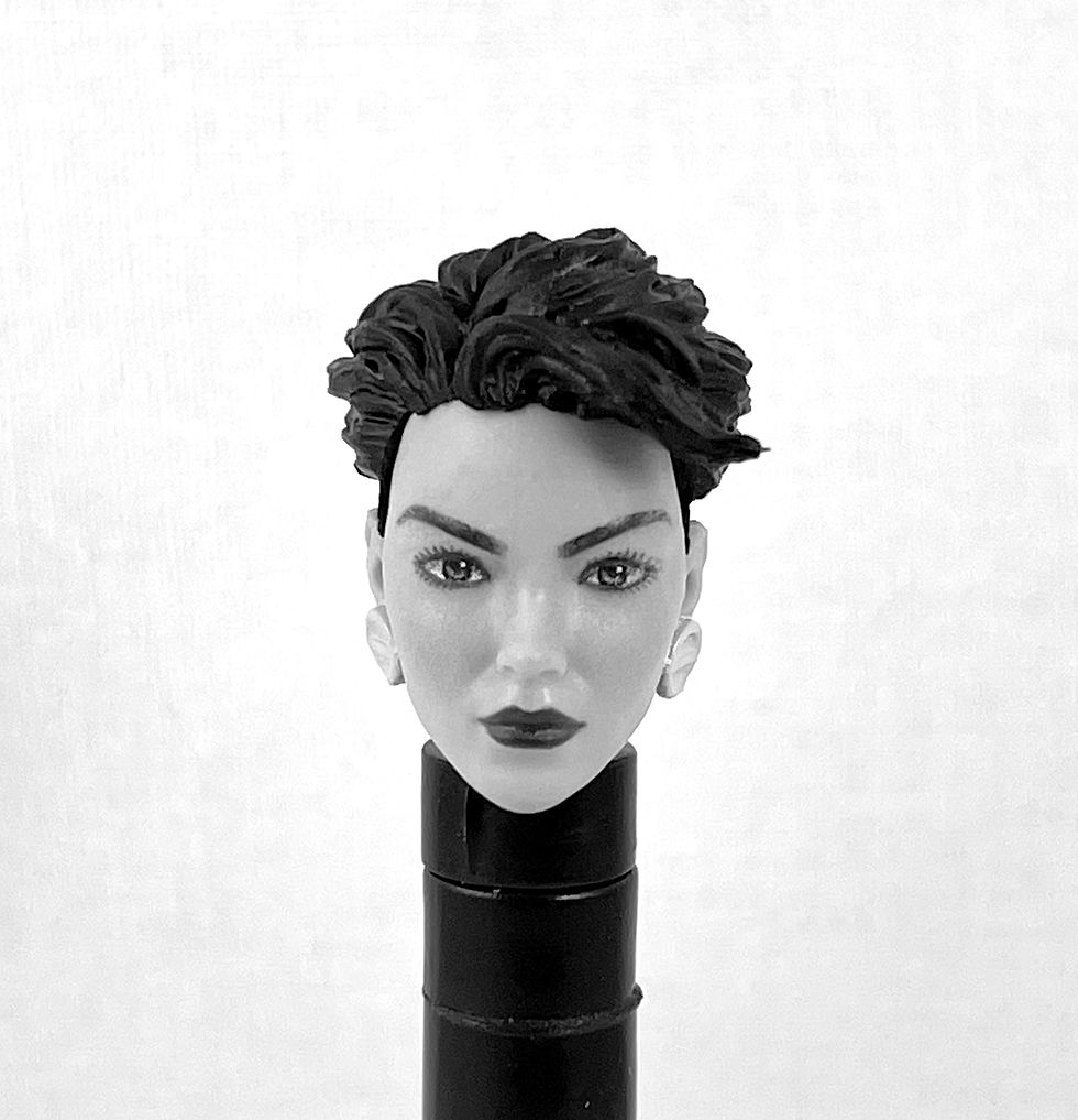 Marvel Legends X-Men Jubilee Female Head 1/12 Figure Custom Fodder Part