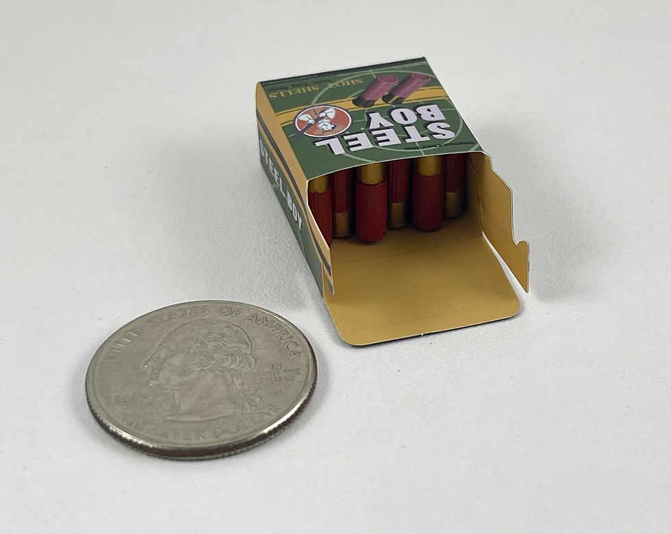 Damtoys Resident Evil 2 Leon S. Kennedy Shotgun Ammo Box 1/6 Scale Accessory