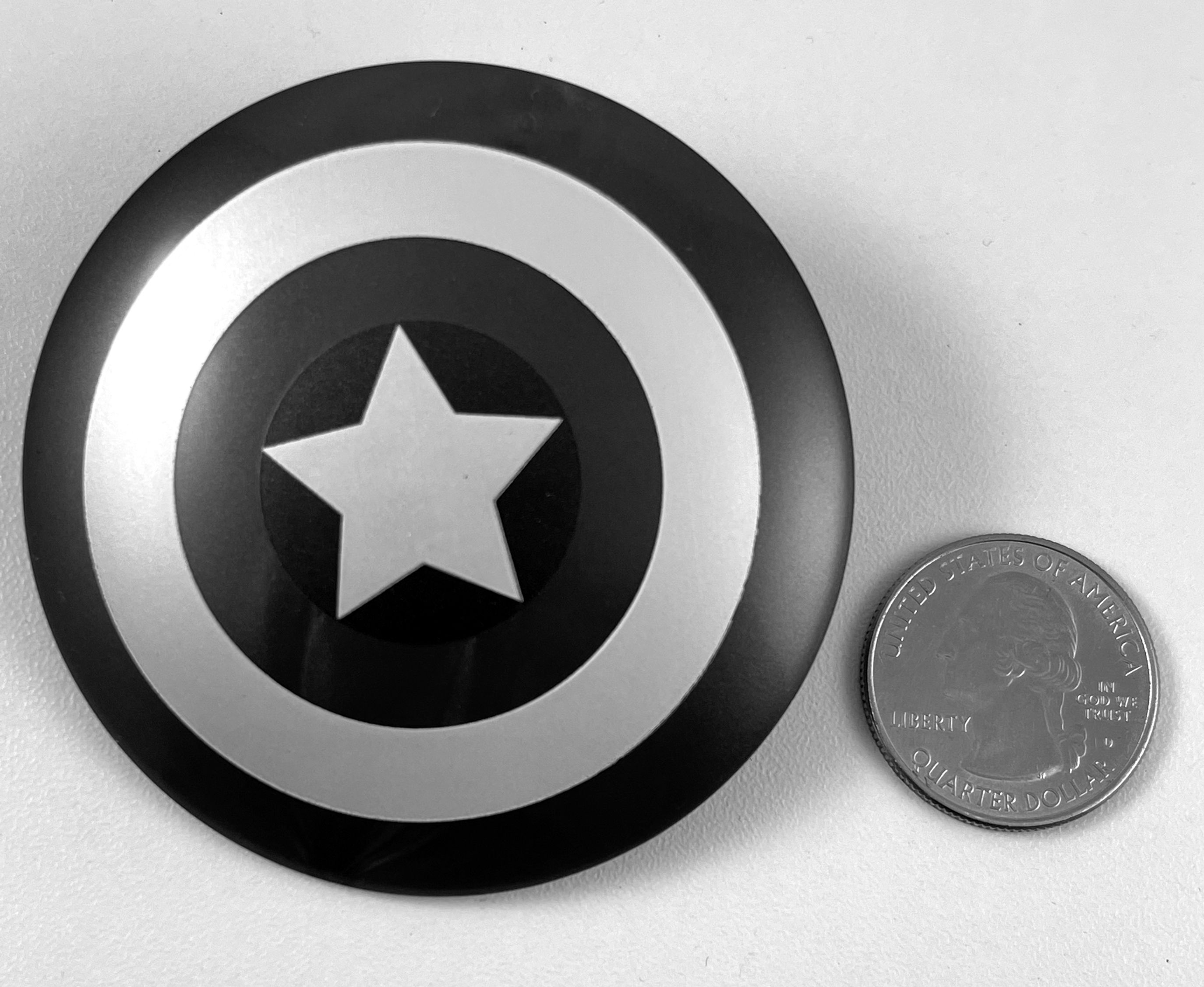 Marvel Legends Bucky Captain America Shield 1/12 Scale Figure Custom Fodder Part