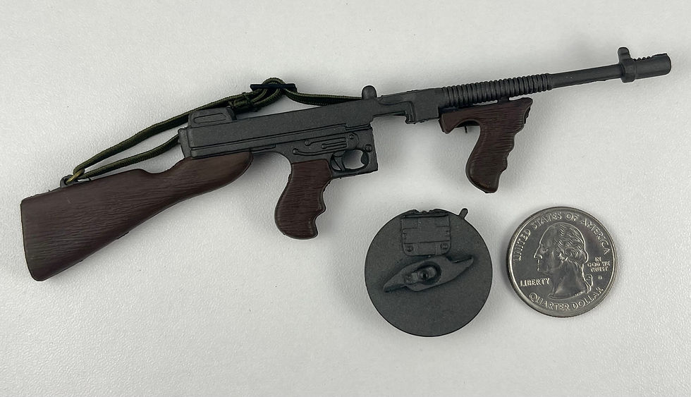 21st Toys Ultimate Soldier Thompson Submachine Tommy Gun 1/6 Scale Accessory