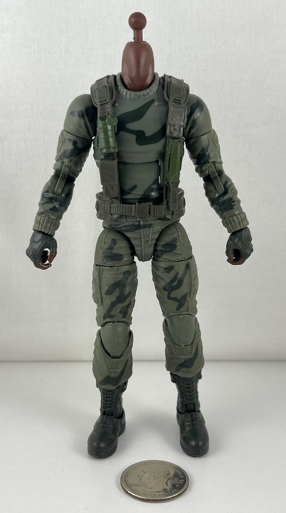 G.I. Joe Classified Sgt. Stalker Male Body 1/12 Custom Fodder Part