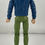 Thumbnail: Marvel Legends Male Body Casual Blue Jacket 1/12 Figure Custom Fodder Part