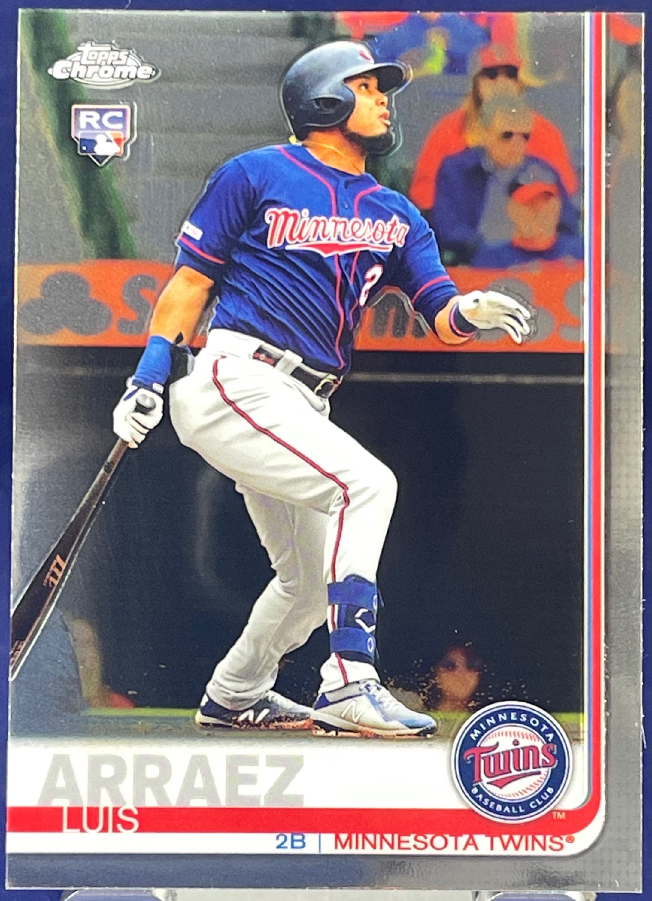 Topps Chrome Update 2019 Luis Arraez Minnesota Twins Base RC Rookie Card
