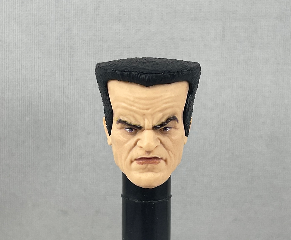 Marvel Legends Hammerhead Male Head 1/12 Figure Custom Fodder Part