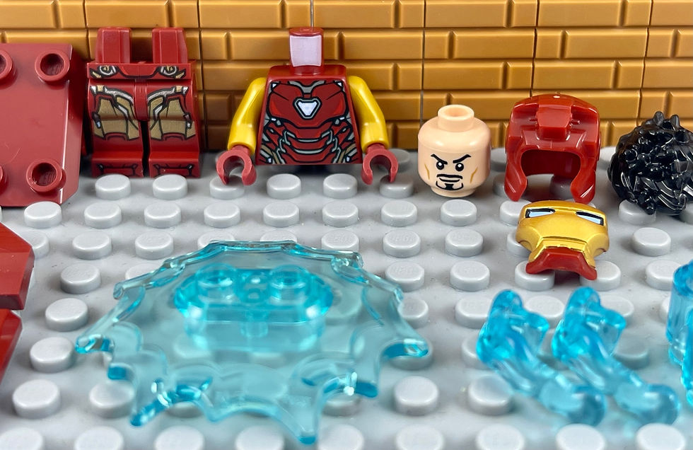 Thumbnail: LEGO Marvel MCU Avengers: Endgame Iron Man Mark 85 Minifigure