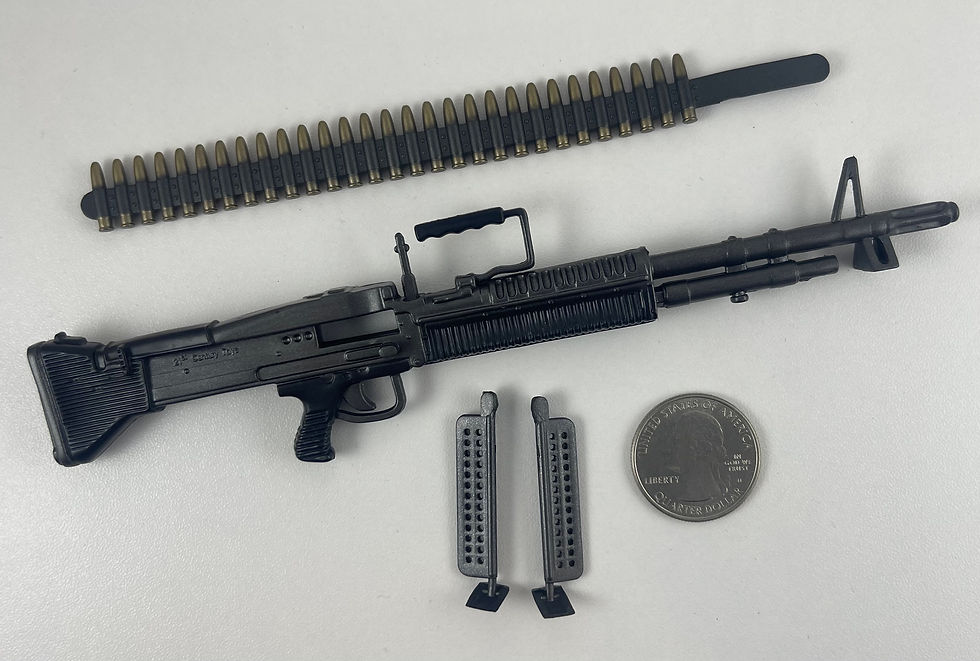 21st Toys Ultimate Soldier Vietnam War M60 Light Machine Gun 1/6 Scale Accessory