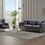 Thumbnail: MONDO CHANNEL GRAY (3+2+1) Sofa Set
