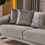 Thumbnail: CONCORD Gray&Silver Sofa Set (3+2+1)