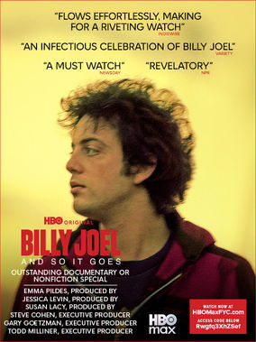 Billy Joel: And So It Goes | Outstanding Documentary or Nonfiction Special