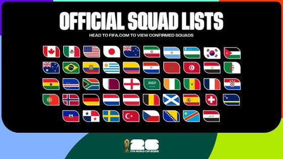 FIFA World Cup 2026™ squads confirmed: 1,248 dreams, 48 teams and a truly global cast of players