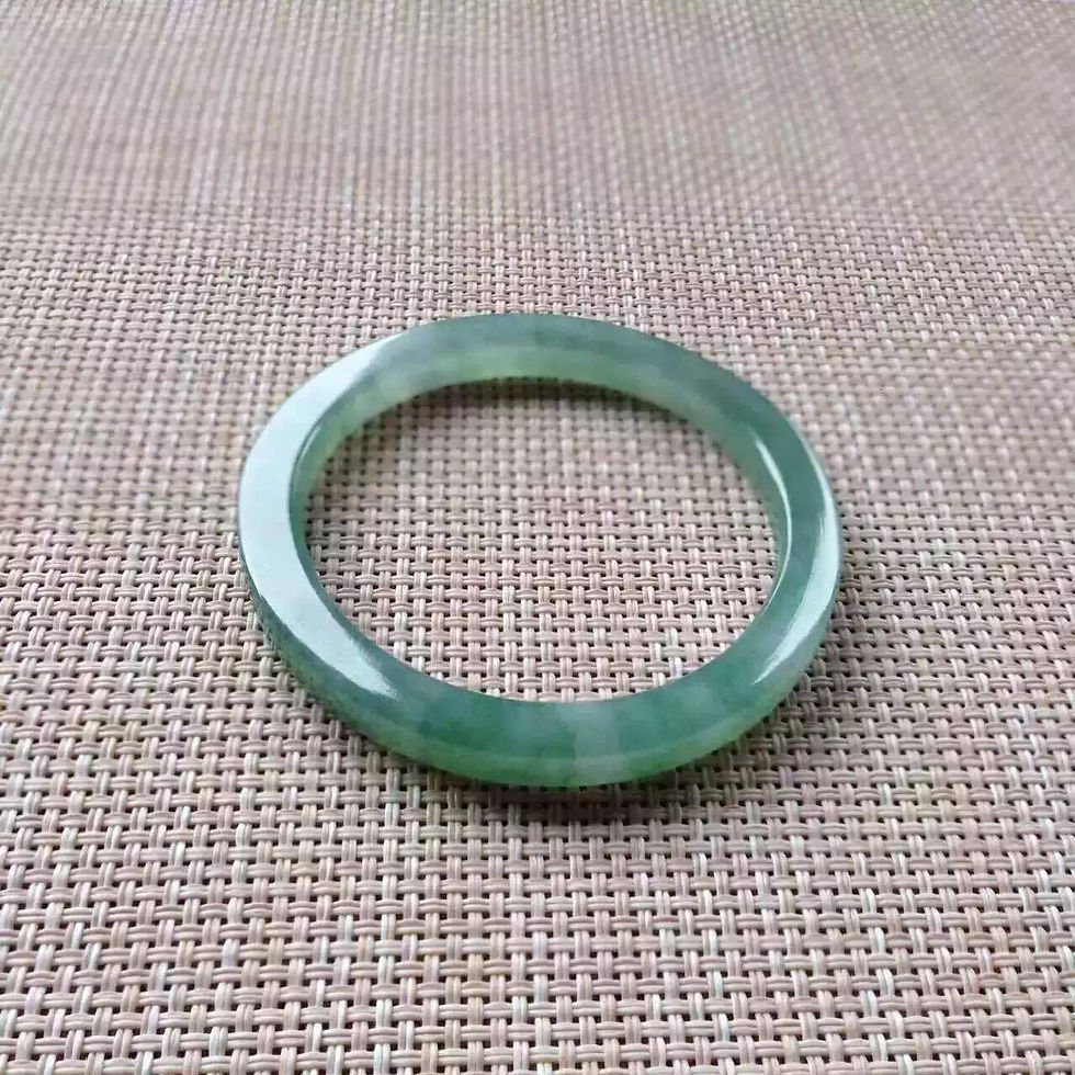 芙蓉色方鐲 Hibiscus Jadeite Square Bracelet