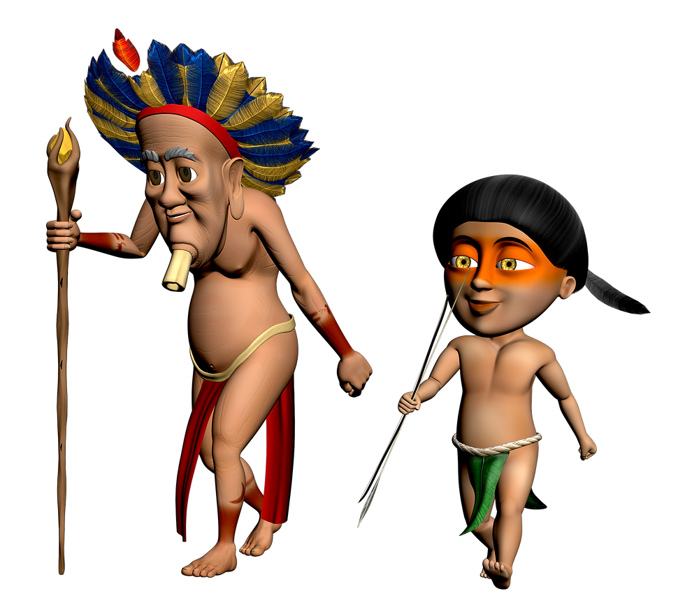 Caina e Xama Caminham by Dan Vasques