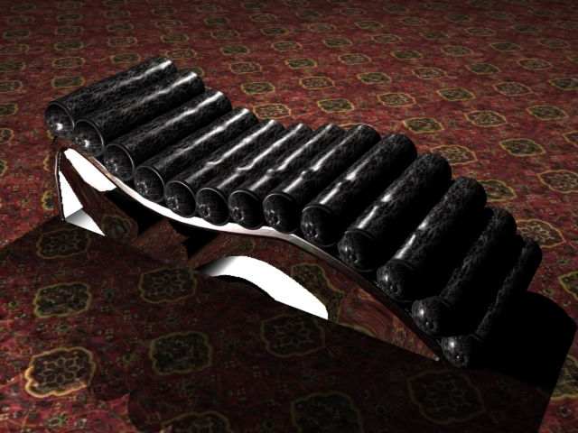 Divan Concept - 3D modeling - by Dan Vasques