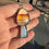Thumbnail: Montana Agate Sunset Mushroom Necklace 