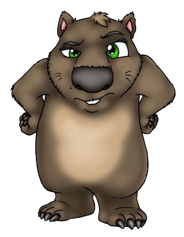 WOMBATS mascot