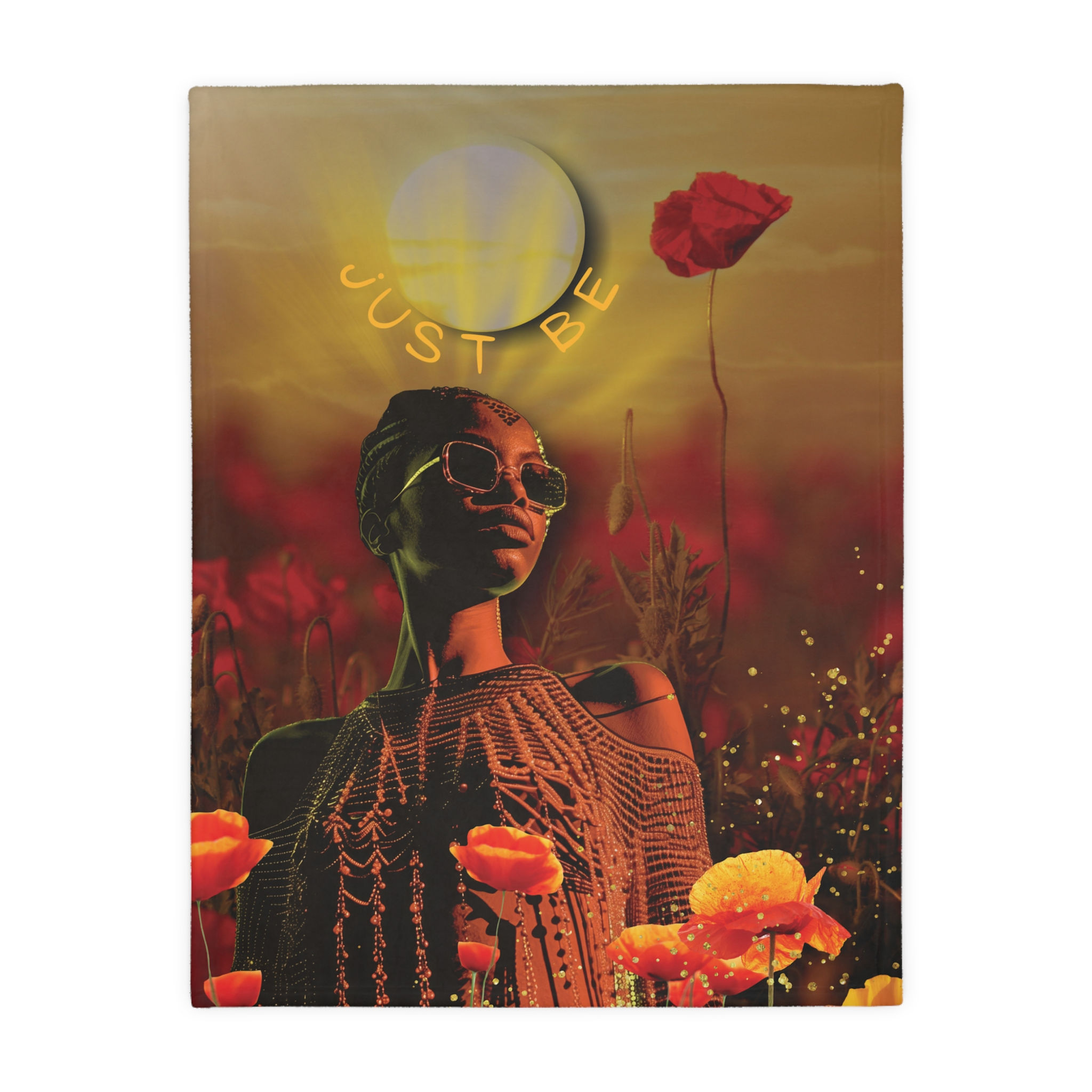 ✨🌙🔮 ‘Just Be’ Affirmation Tapestry 🔮🌙✨