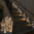 staircase candles large event london