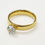 Thumbnail: CZ Stone Gold Plated  Ring 81-1429G