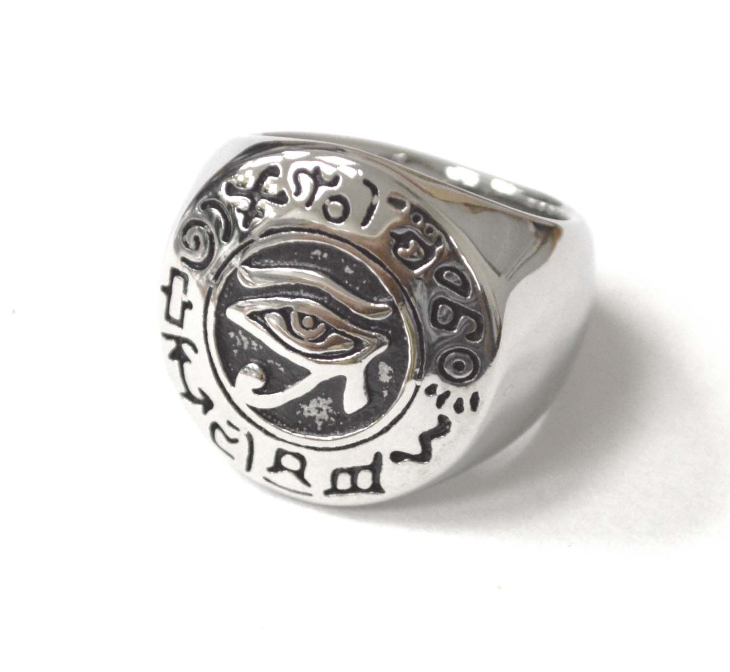 EYE OF HORUS Stainless Steel Ring 81-1571
