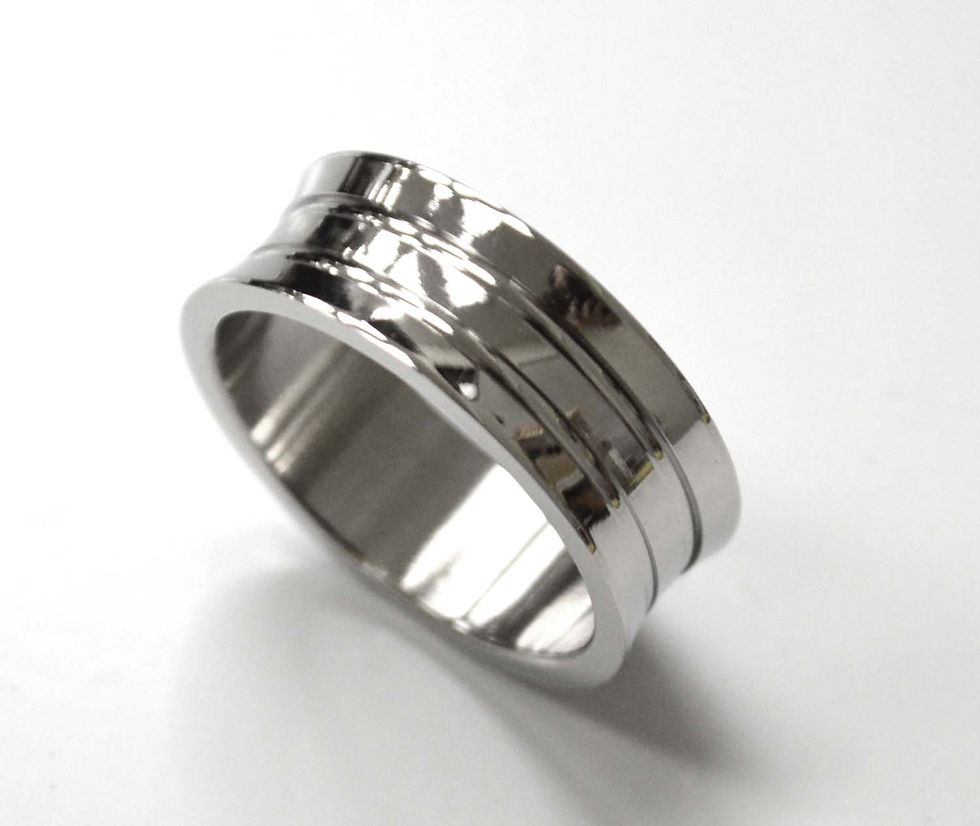 Thumbnail: Stainless Steel Polished Ring 81-398