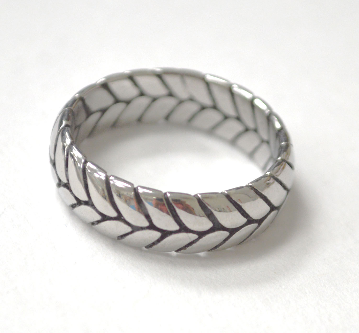 Braided Stainless Steel Ring 81-1628