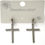 Thumbnail: Cross Dangling Post Earrings  83-759S