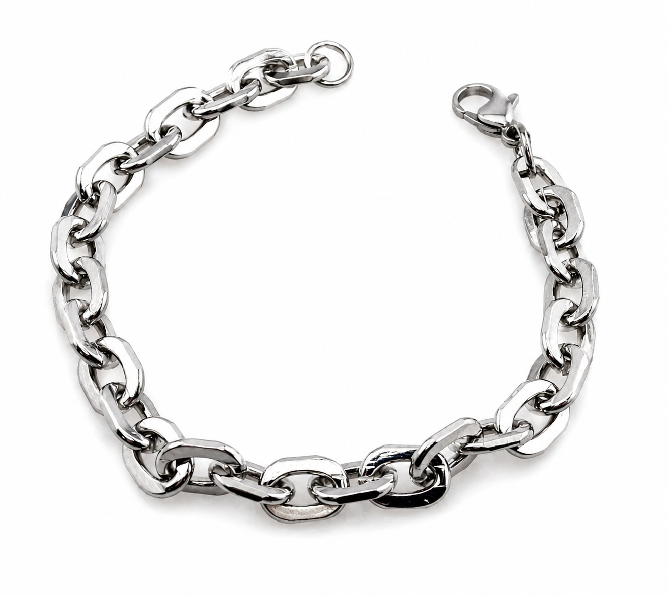 Cable Link Stainless Steel Bracelet 84-332