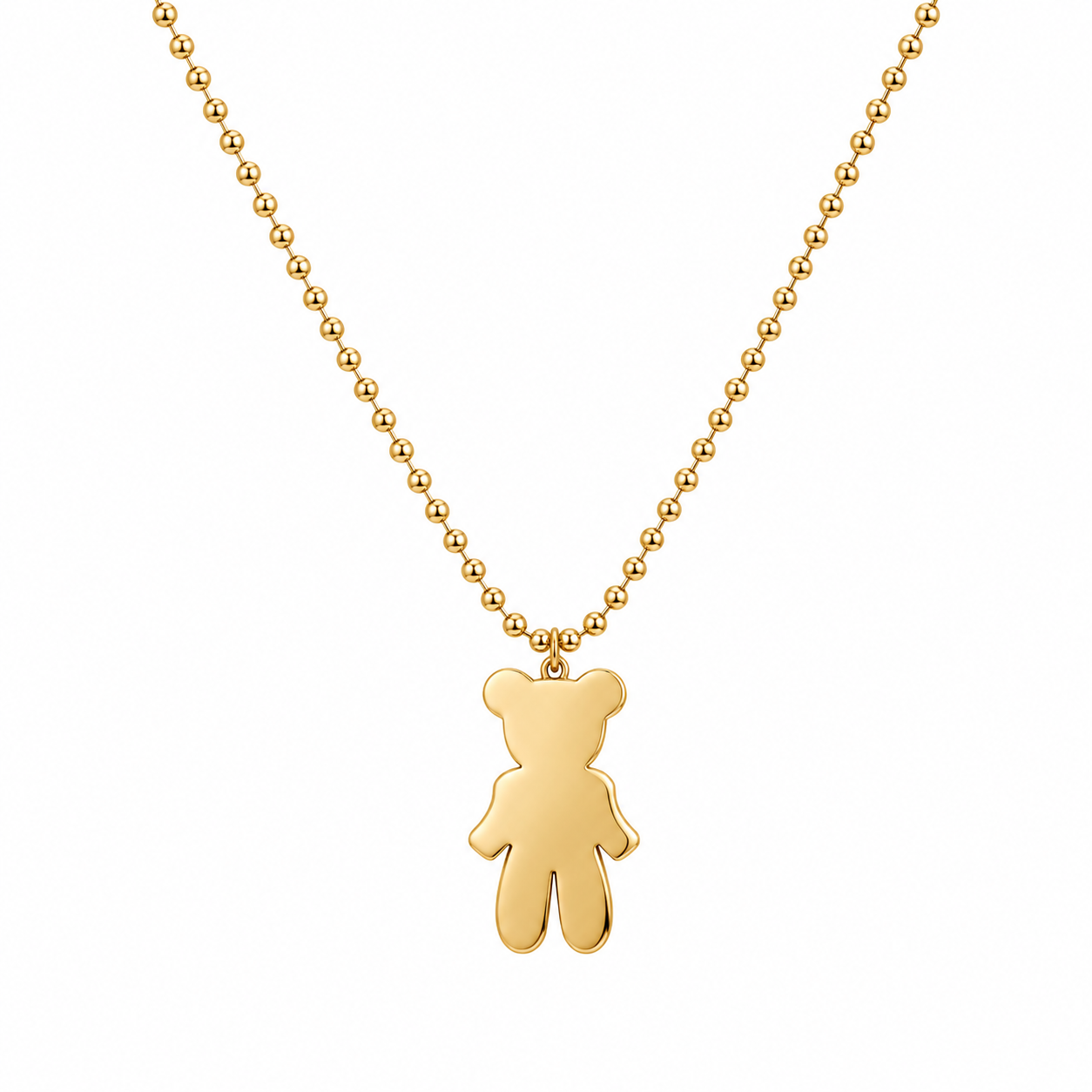 Stainless Steel Gold Necklace  for woman 8N-1033G