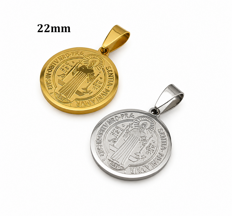 Thumbnail: San Benito Medallion Stainless Steel  86-859
