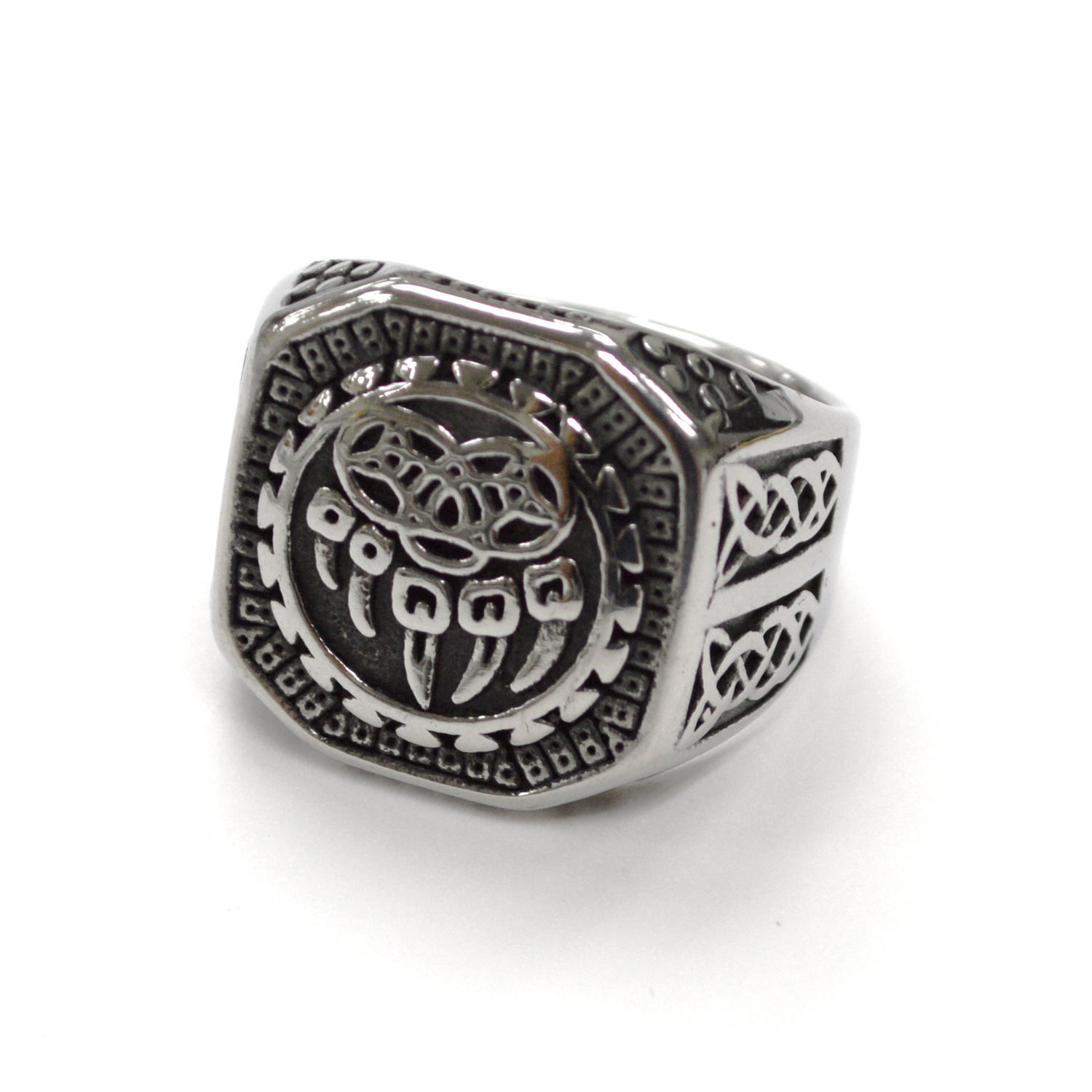 Viking Celtic Claw Stainless Steel Ring 81-1912