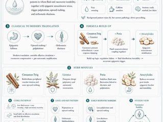YOON CLINIC FORMULA ARCHITECTURECASE STUDY 001: LING GUI ZHU GAN TANG